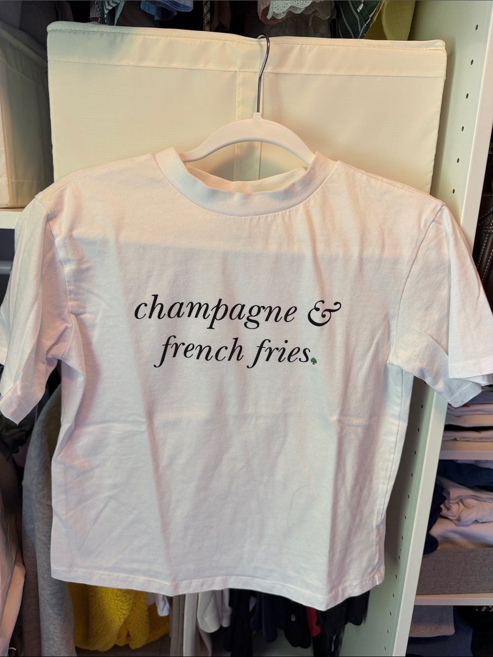 kate spade White Graphic Tee